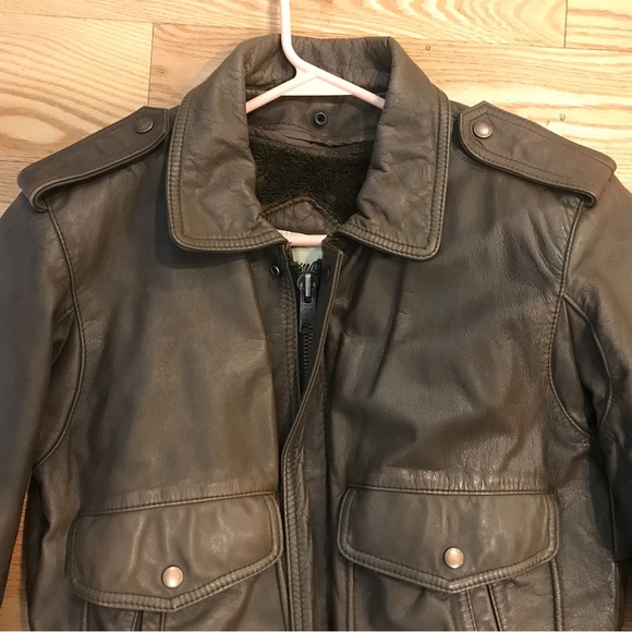 Berman’s vintage brown leather jacket - Picture 5 of 16